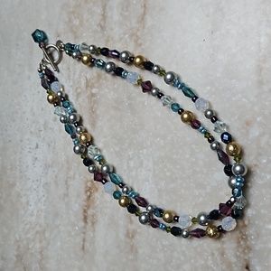 😍Emily Ray 925 Beaded Necklace😍NWOT